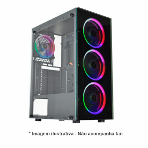 GABINETE GAMER K-MEX CG-AL10 DIVINUS MULTICOLOR