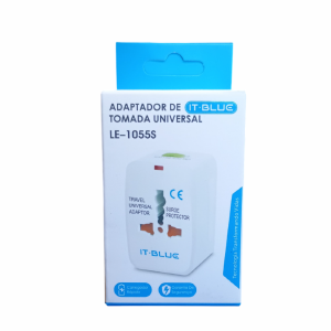 ADAPTADOR DE TOMADA UNIVERSAL IT-BLUE LE-1055S