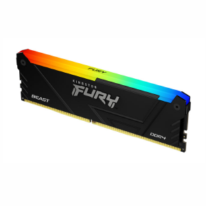 MEMORIA DESKTOP DDR4 32GB 3200MHZ KINGSTON FURY BEAST RGB KF432C16BB2A/32 PRETO X