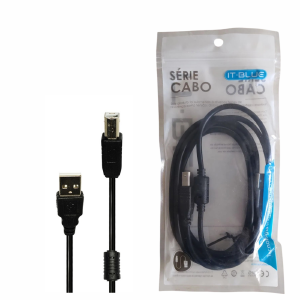 CABO USB 2.0 IMPRESSORA 1,8 METROS IT-BLUE LE-902