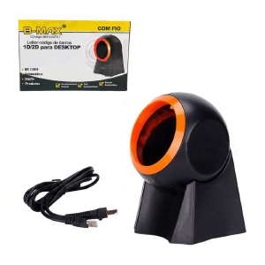 LEITOR DE CODIGO DE BARRAS E BOLETO 1D/2D/QR-CODE B-MAX LM-701