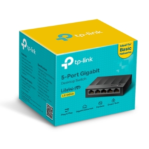 SWITCH 05 PORTAS TP-LINK LS1005G 10/100/1000MBPS  X