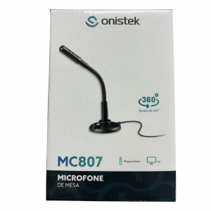 MICROFONE DE MESA C/ FIO / P2 / ONISTEK ON-MC807
