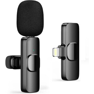 MICROFONE LAPELA SEM FIO LIGHTING P/ IPHONE BM-220IP