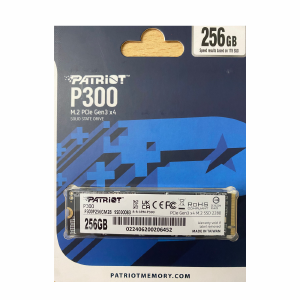 SSD M2 256GB 2280 NVME PCIe GEN 3.0 X 4 PATRIOT P300P256GM28  X