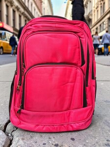 MOCHILA PARA NOTEBOOK BM-579 (ROSA) POLIESTER/PVC B-MAX
