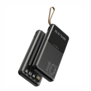 CARREGADOR PORTÁTIL POWER BANK 10000MAH EZRA EZ-S34 PRETO