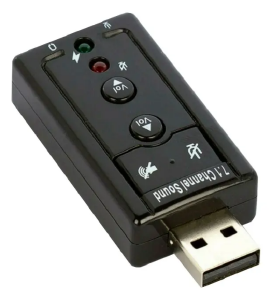 ADAPTADOR USB 2.0 EXTERNO AUDIO 7.1 CANAIS JC-7.1