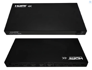 SPLITTER HUB SWITCH DIVISOR HDMI 1.4 8 PORTAS HS 81 DEX