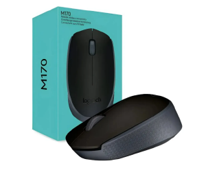 MOUSE LOGITECH M170 USB/SEM FIO PRETO