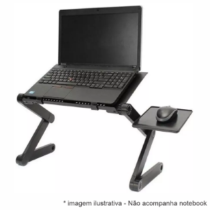 SUPORTE PARA NOTEBOOK ARTICULADO COM MOUSE PAD DEX DX-011