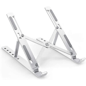 SUPORTE PARA NOTEBOOK ALUMINIO AJUSTAVEL OBERON OR-SP09 PRATA