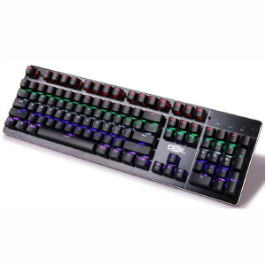 TECLADO USB GAMER MECANICO / C/LUZ 7 CORES / DEX LTK-028