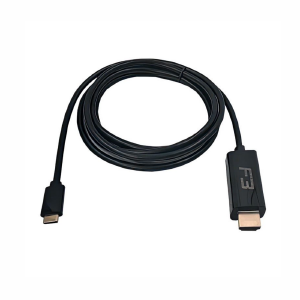 CABO TIPO-C P/ HDMI-M 4K 1,8M F3 JC-TYC-HM1.8P