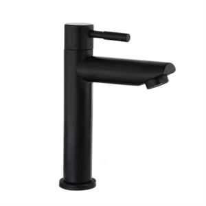 TORNEIRA DE METAL BANCADA TNL-03-PT INOX PRETO FOSCO