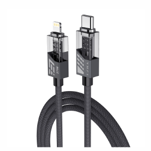 CABO DE DADOS TIPO-C / LIGHTNING IPHONE 27W 1 METRO EZRA EZ-W62