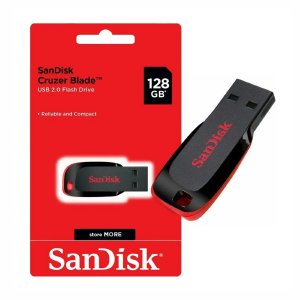 PENDRIVE SANDISK 128GB Z50 CRUZER BLADE USB 2.0  X
