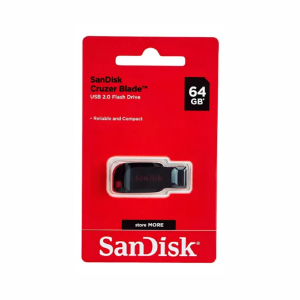 PENDRIVE SANDISK  64GB Z50 CRUZER BLADE USB 2.0  X
